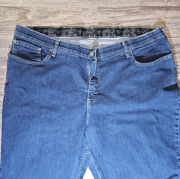 Riders by Lee Plus Size Straight Leg Jeans 22WL (Long) - Picture 3 of 9